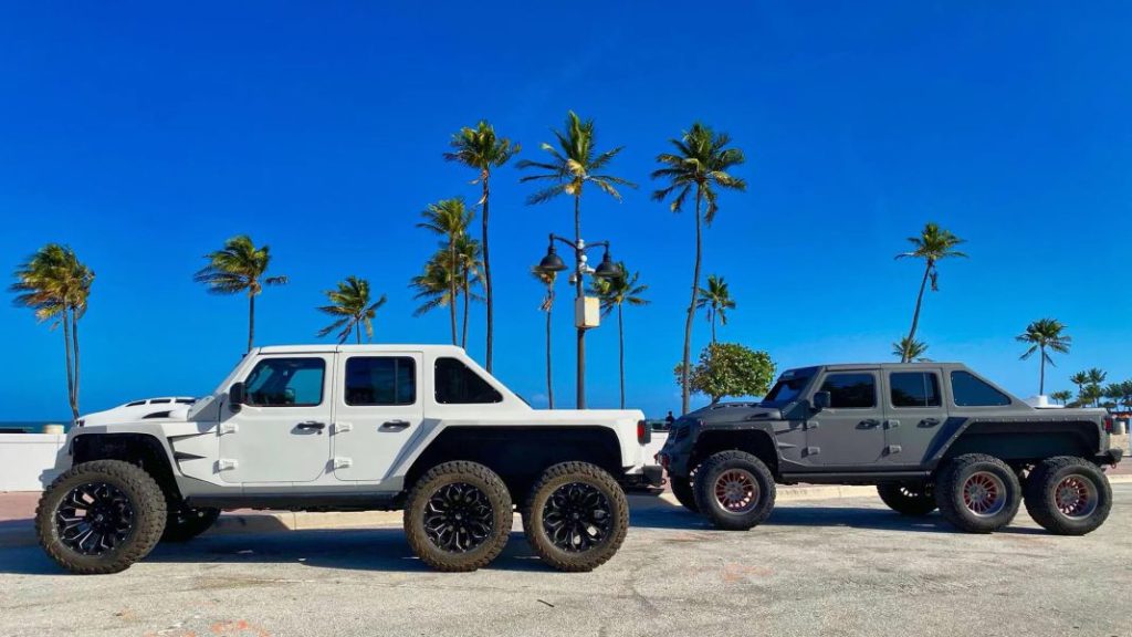 El Jeep Gladiator 6×6 Apocalypse Hellfire esconde el auténtico corazón de Satanás bajo el capó 61 Motor16 Jeep Gladiator 6x6 Apocalypse hellfire 30 Motor16