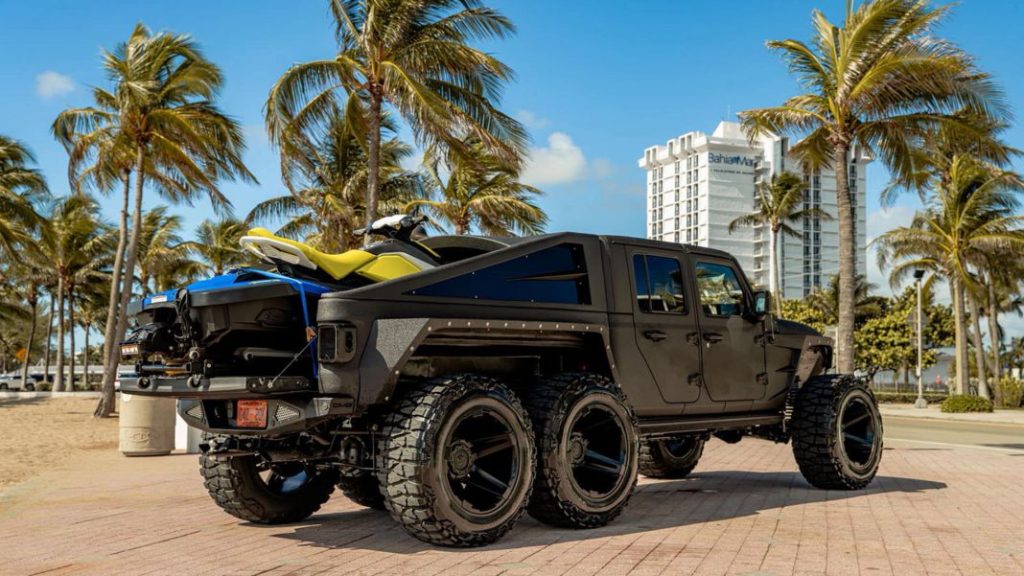 El Jeep Gladiator 6×6 Apocalypse Hellfire esconde el auténtico corazón de Satanás bajo el capó 1 Motor16 Jeep Gladiator 6x6 Apocalypse hellfire 31 Motor16