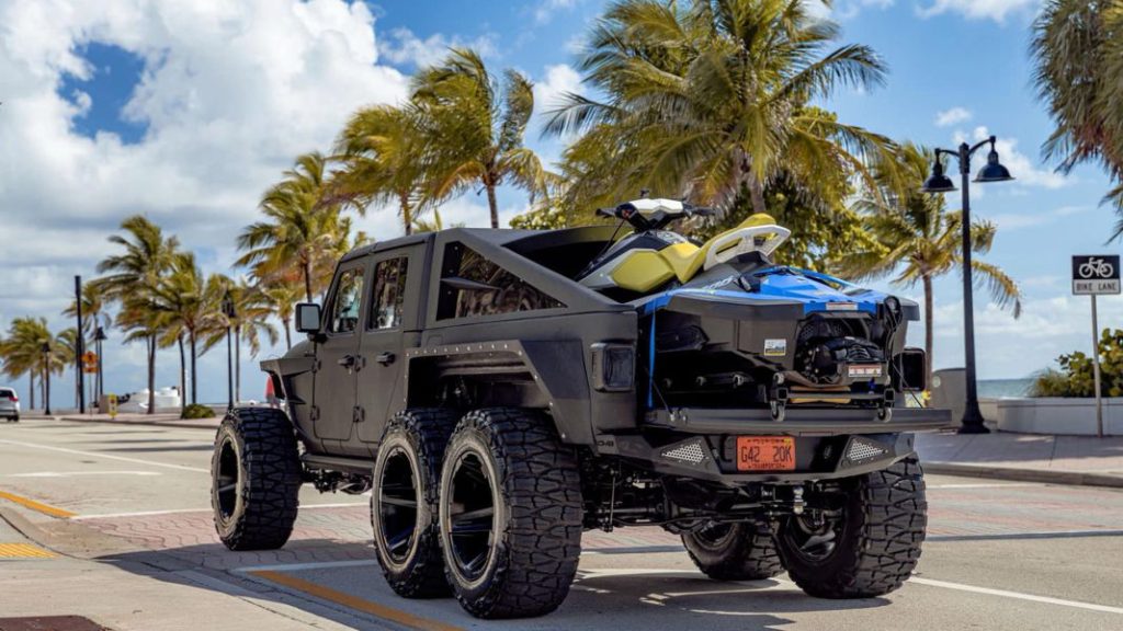 El Jeep Gladiator 6×6 Apocalypse Hellfire esconde el auténtico corazón de Satanás bajo el capó 63 Motor16 Jeep Gladiator 6x6 Apocalypse hellfire 32 Motor16