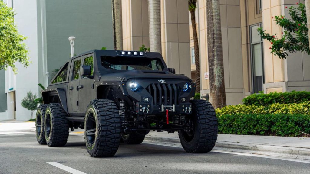 El Jeep Gladiator 6×6 Apocalypse Hellfire esconde el auténtico corazón de Satanás bajo el capó 64 Motor16 Jeep Gladiator 6x6 Apocalypse hellfire 33 Motor16