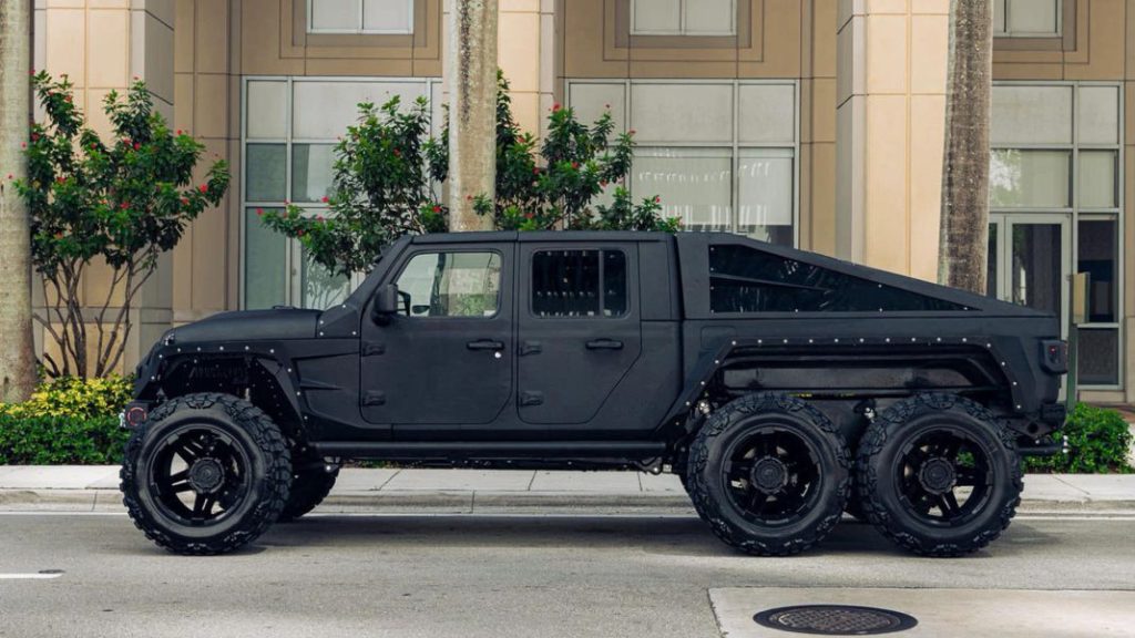 El Jeep Gladiator 6×6 Apocalypse Hellfire esconde el auténtico corazón de Satanás bajo el capó 60 Motor16 Jeep Gladiator 6x6 Apocalypse hellfire 35 Motor16