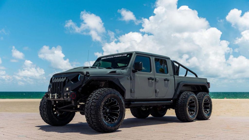 El Jeep Gladiator 6×6 Apocalypse Hellfire esconde el auténtico corazón de Satanás bajo el capó 57 Motor16 Jeep Gladiator 6x6 Apocalypse hellfire 38 Motor16