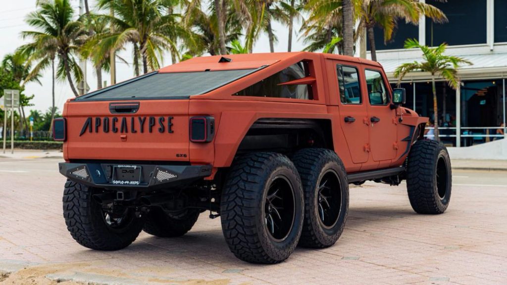 El Jeep Gladiator 6×6 Apocalypse Hellfire esconde el auténtico corazón de Satanás bajo el capó 53 Motor16 Jeep Gladiator 6x6 Apocalypse hellfire 42 Motor16