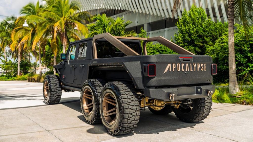 El Jeep Gladiator 6×6 Apocalypse Hellfire esconde el auténtico corazón de Satanás bajo el capó 54 Motor16 Jeep Gladiator 6x6 Apocalypse hellfire 43 Motor16