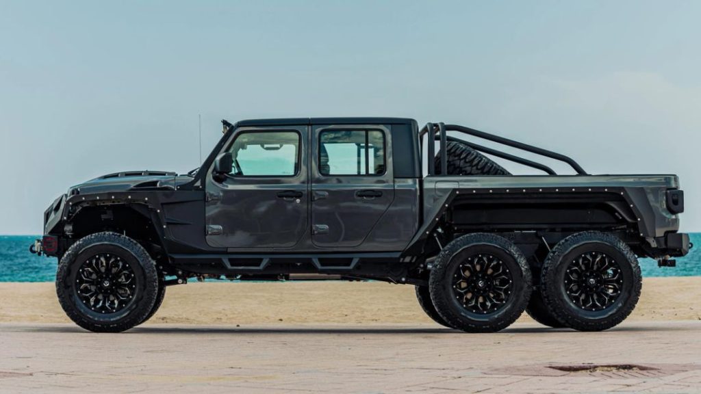 El Jeep Gladiator 6×6 Apocalypse Hellfire esconde el auténtico corazón de Satanás bajo el capó 55 Motor16 Jeep Gladiator 6x6 Apocalypse hellfire 44 Motor16