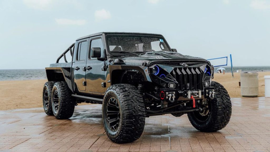 El Jeep Gladiator 6×6 Apocalypse Hellfire esconde el auténtico corazón de Satanás bajo el capó 49 Motor16 Jeep Gladiator 6x6 Apocalypse hellfire 46 Motor16