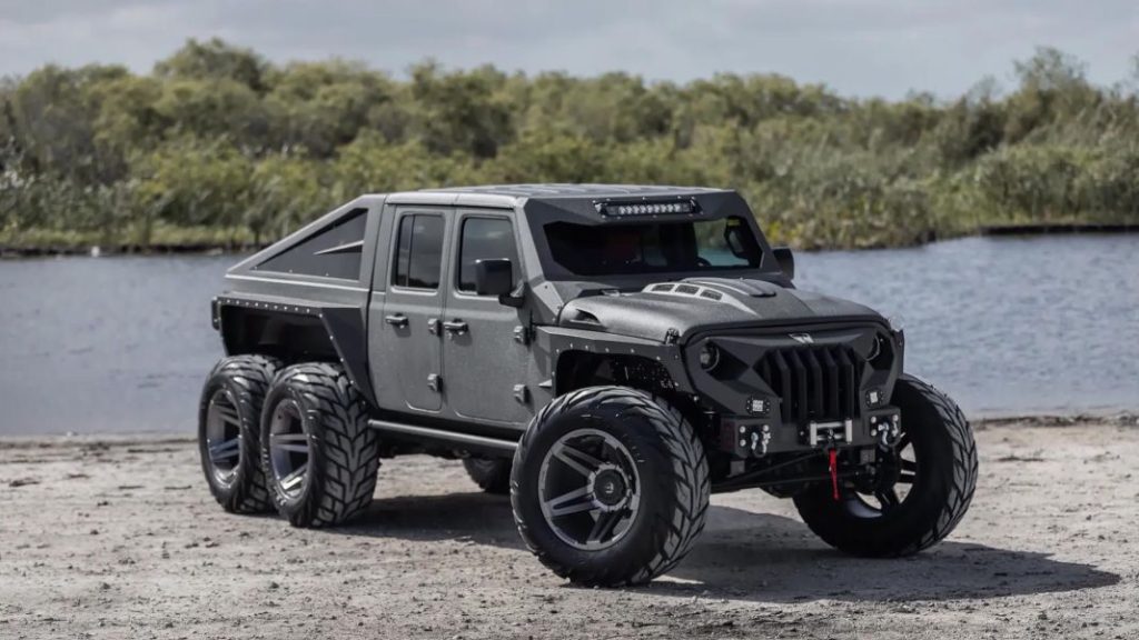 El Jeep Gladiator 6×6 Apocalypse Hellfire esconde el auténtico corazón de Satanás bajo el capó 46 Motor16 Jeep Gladiator 6x6 Apocalypse hellfire 49 Motor16