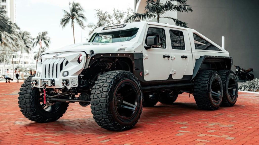 El Jeep Gladiator 6×6 Apocalypse Hellfire esconde el auténtico corazón de Satanás bajo el capó 44 Motor16 Jeep Gladiator 6x6 Apocalypse hellfire 53 Motor16