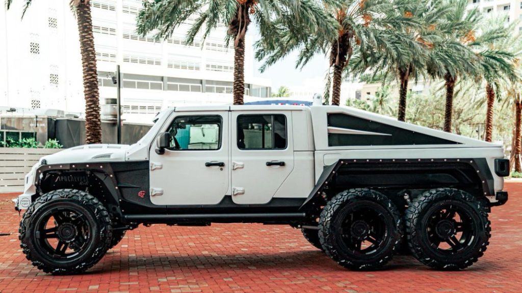 El Jeep Gladiator 6×6 Apocalypse Hellfire esconde el auténtico corazón de Satanás bajo el capó 45 Motor16 Jeep Gladiator 6x6 Apocalypse hellfire 54 Motor16