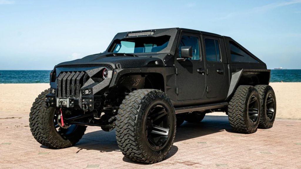 El Jeep Gladiator 6×6 Apocalypse Hellfire esconde el auténtico corazón de Satanás bajo el capó 33 Motor16 Jeep Gladiator 6x6 Apocalypse hellfire 62 Motor16