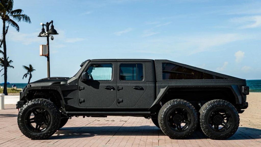 El Jeep Gladiator 6×6 Apocalypse Hellfire esconde el auténtico corazón de Satanás bajo el capó 27 Motor16 Jeep Gladiator 6x6 Apocalypse hellfire 68 Motor16