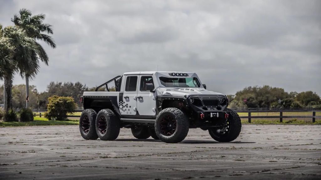 El Jeep Gladiator 6×6 Apocalypse Hellfire esconde el auténtico corazón de Satanás bajo el capó 22 Motor16 Jeep Gladiator 6x6 Apocalypse hellfire 73 Motor16