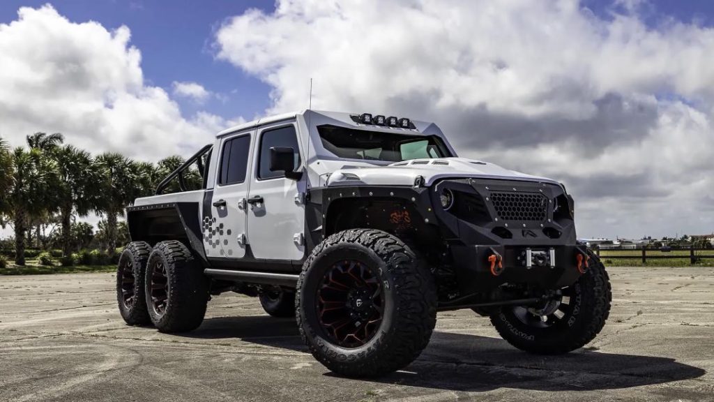 El Jeep Gladiator 6×6 Apocalypse Hellfire esconde el auténtico corazón de Satanás bajo el capó 19 Motor16 Jeep Gladiator 6x6 Apocalypse hellfire 76 Motor16