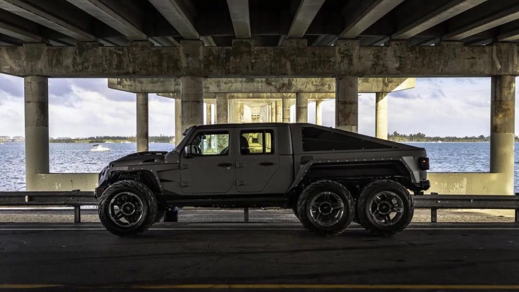 El Jeep Gladiator 6×6 Apocalypse Hellfire esconde el auténtico corazón de Satanás bajo el capó 17 Motor16 Jeep Gladiator 6x6 Apocalypse hellfire 78 Motor16