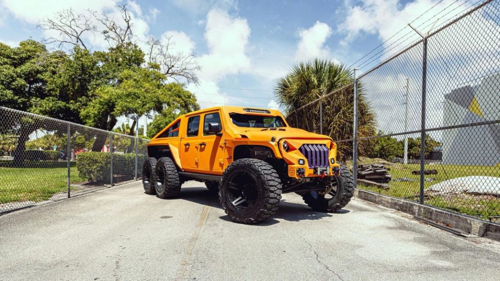 El Jeep Gladiator 6×6 Apocalypse Hellfire esconde el auténtico corazón de Satanás bajo el capó 16 Motor16 Jeep Gladiator 6x6 Apocalypse hellfire 79 Motor16