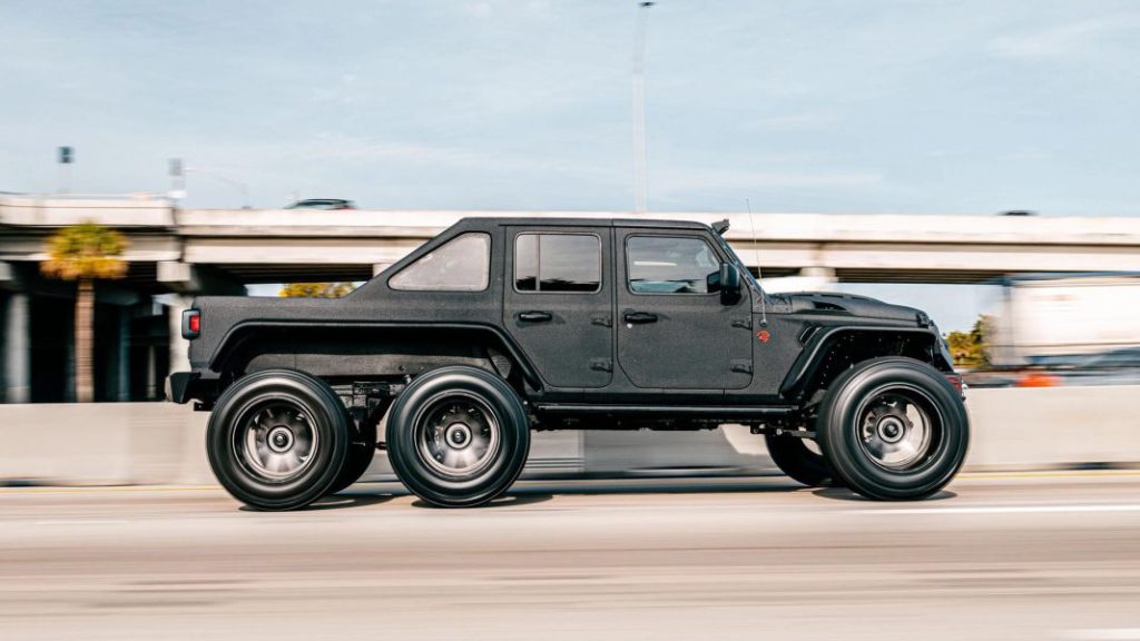 El Jeep Gladiator 6×6 Apocalypse Hellfire esconde el auténtico corazón de Satanás bajo el capó 87 Motor16 Jeep Gladiator 6x6 Apocalypse hellfire 8 Motor16