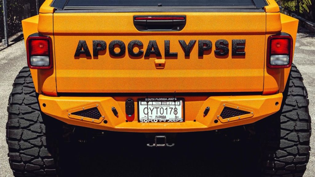 El Jeep Gladiator 6×6 Apocalypse Hellfire esconde el auténtico corazón de Satanás bajo el capó 15 Motor16 Jeep Gladiator 6x6 Apocalypse hellfire 80 Motor16