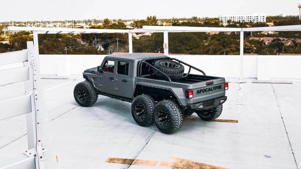 El Jeep Gladiator 6×6 Apocalypse Hellfire esconde el auténtico corazón de Satanás bajo el capó 7 Motor16 Jeep Gladiator 6x6 Apocalypse hellfire 86 Motor16