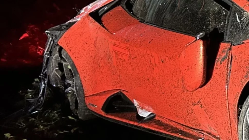 ¿Cómo fue qué sucedió el accidente del Lamborghini Huracán conducido por un niño?