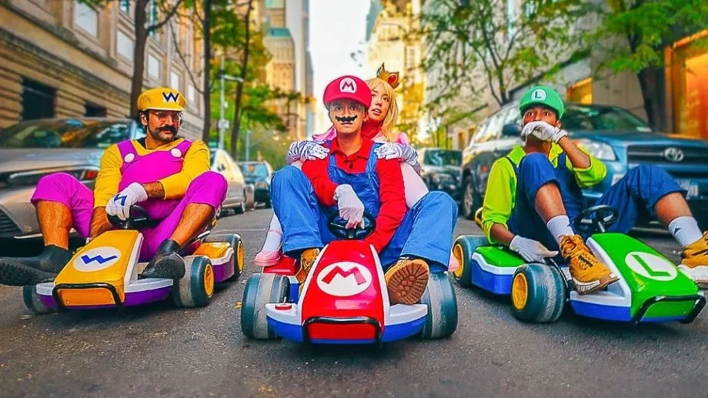¿Cuál es la falla que tienen estos coches de Mario Kart?