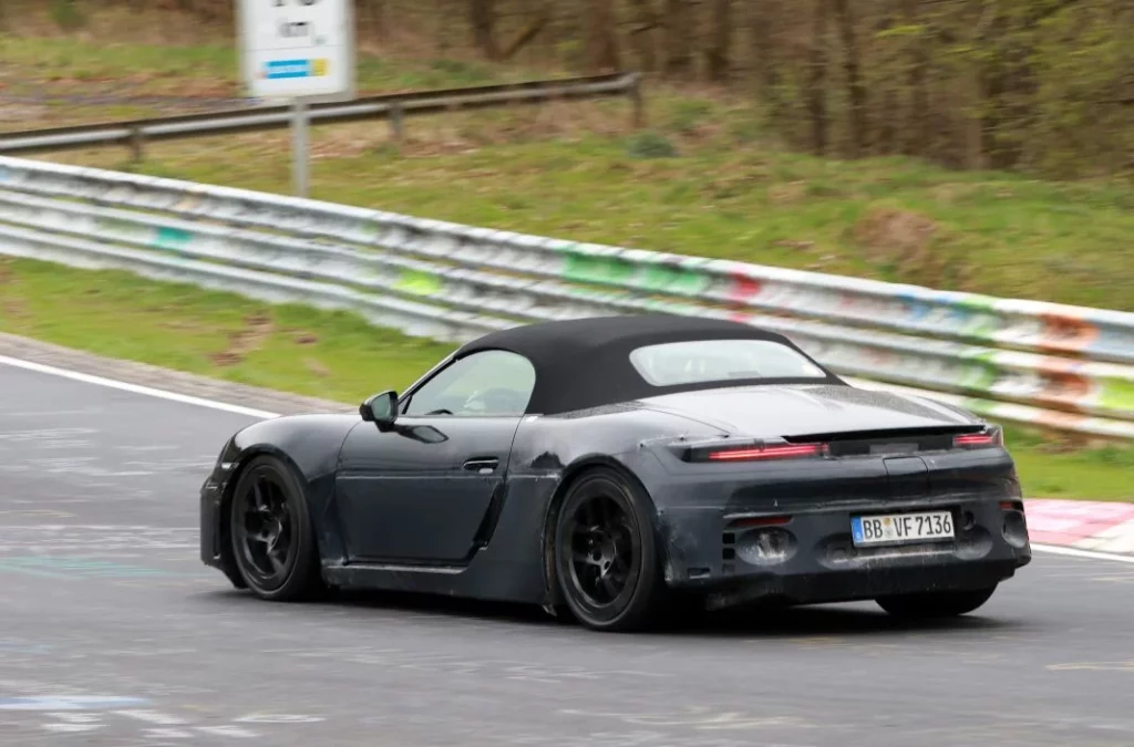 El Porsche Boxster eléctrico pasa la exigente prueba de Nürburgring 11 Motor16 Porsche Boxster electrico 9 Motor16