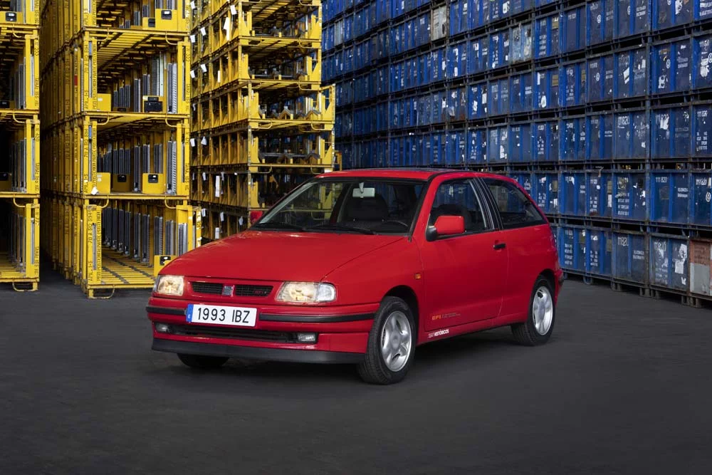 SEAT Ibiza de segunda generación.