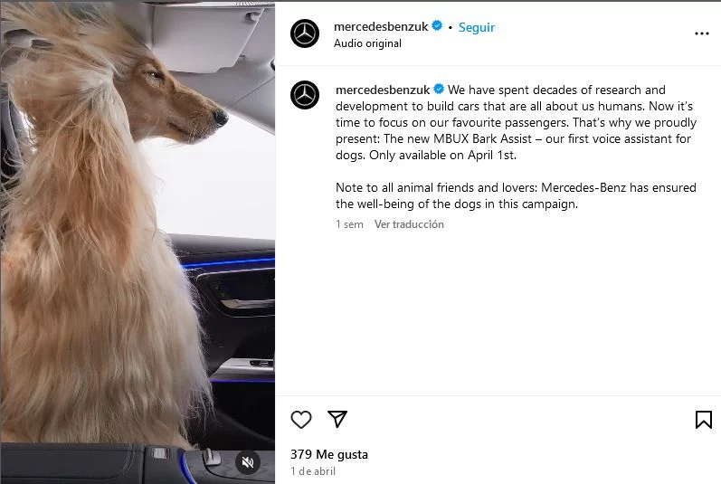Screenshot 2024 04 09 at 17 19 16 Mercedes Benz Cars UK @mercedesbenzuk • Fotos y videos de Instagram Motor16