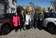 Nissan fortalece la atención médica en Ávila con la cesión al SACYL de una flota eléctrica del SUV Ariya