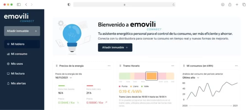 eMovili Connect, la app que incorpora la energía a la movilidad y facilita ahorros del 35% en la factura 4 Motor16 emovili connect screenshot 2 1 Motor16