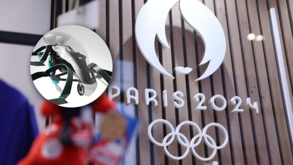 Mañana se enciende la llama olímpica en Atenas: ¿Lo harán con un coche volador como en Tokio 2020? 2 Motor16 ¿Llevará el coche volador la llama al pebetero en París 2024?