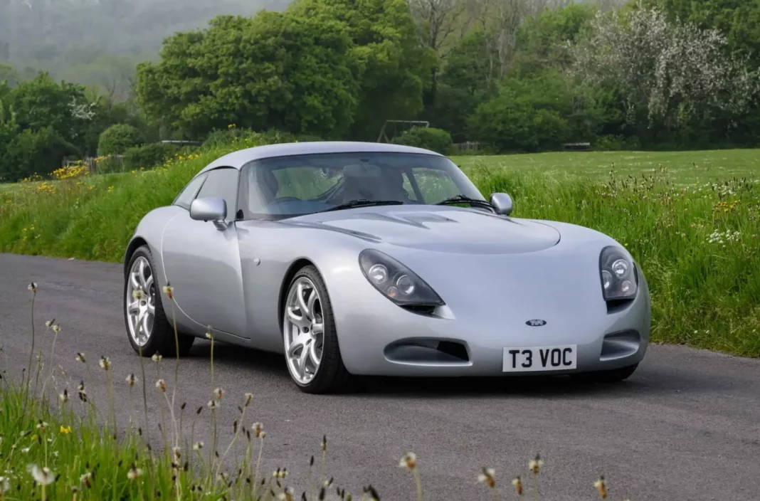 2002 TVR T350 C. Subasta. Imagen portada.
