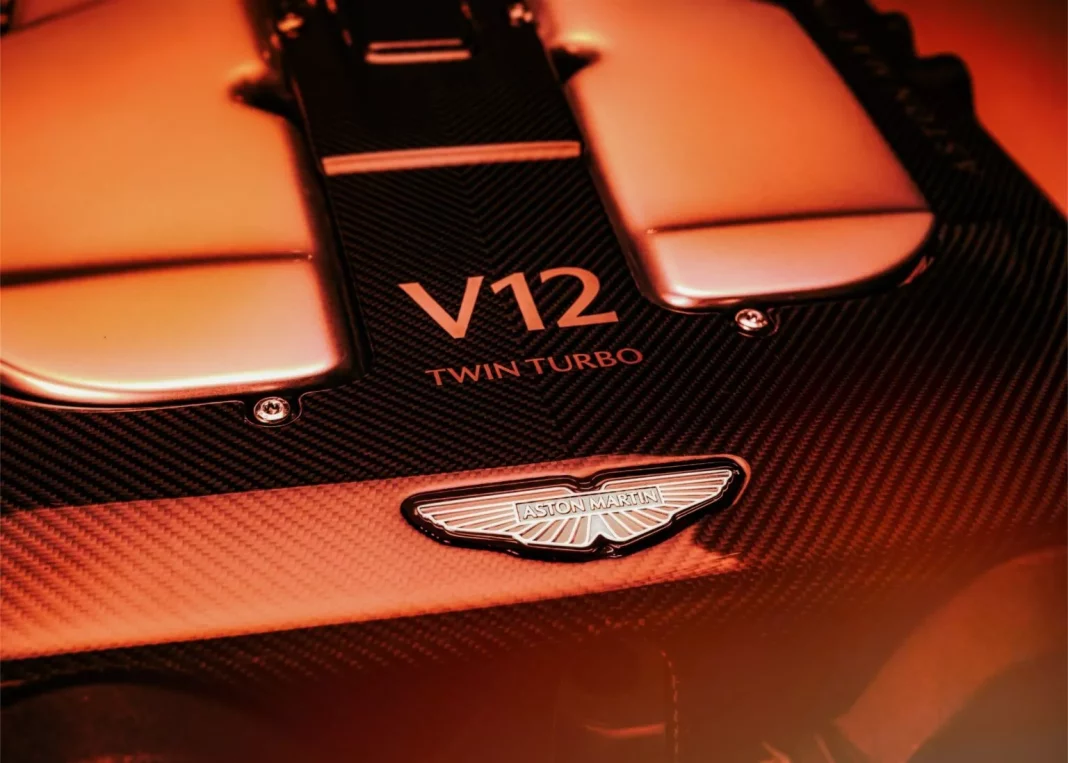 2024 Aston Martin motor V12. Imagen portada.