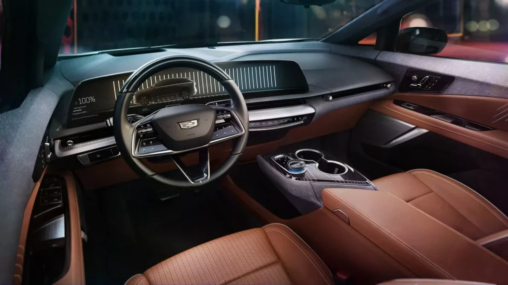 El Cadillac Optiq llega a EE.UU. a casi precio de Lyriq 3 Motor16 2024 Cadillac Optiq USA. Imagen interior.
