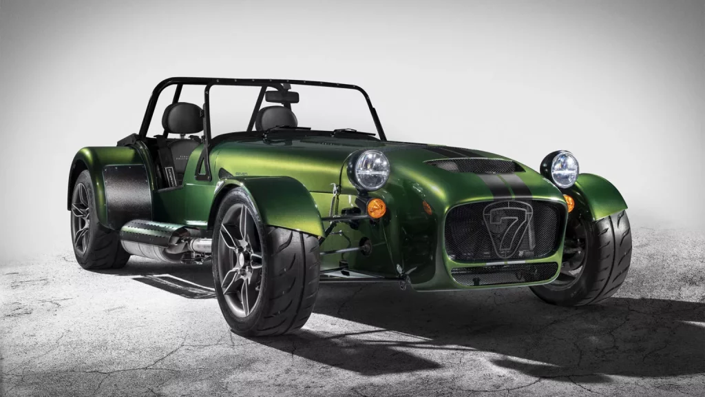 2024 Caterham Seven 485 Final Edition. Imagen estudio.