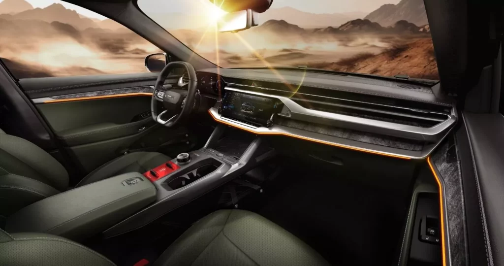 2024 Jeep Wagoneer S Trailhawk Concept. Imagen interior.