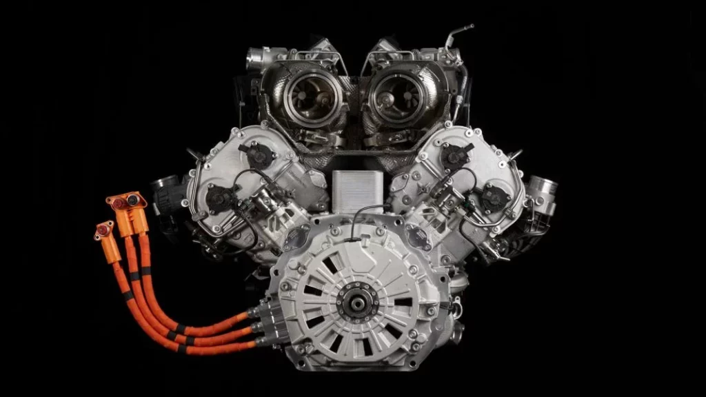 El futuro Lamborghini tiene motor: Y es este V8 Biturbo 1 Motor16 2024 Lamborghini motor V8 Biturbo. Imagen motor.