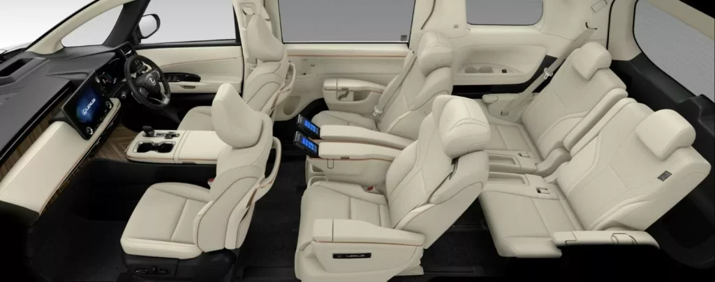 El impresionante Lexus LM estrena una versión de 'acceso' 1 Motor16 2024 Lexus LM Luxury Japón. Imagen interior.
