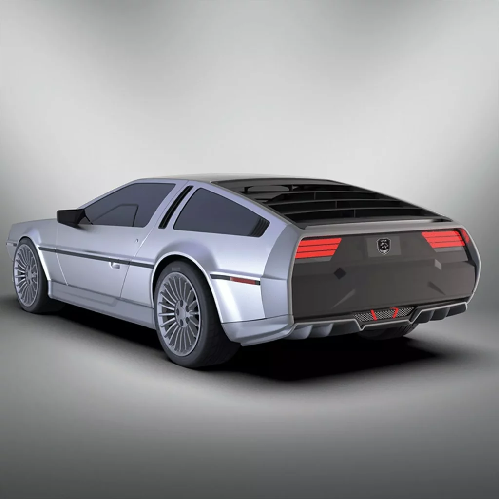 2024 Lynx Motors DMC-EV. Imagen trasera.