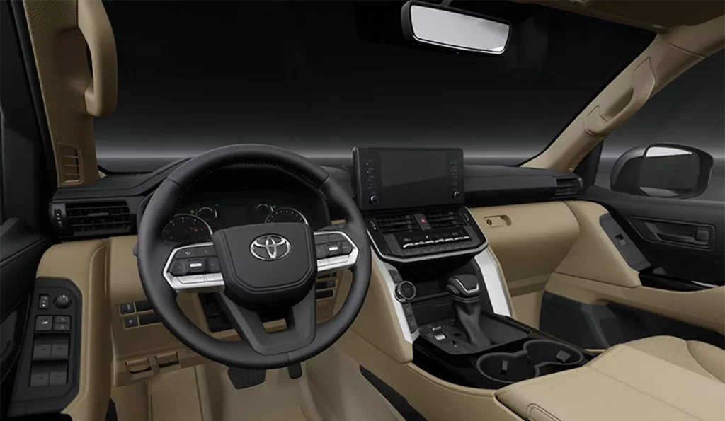 El Toyota Land Cruiser con el que homenajean sus éxitos en el Dakar 2 Motor16 2024 Toyota Land Cruiser 10th Victory Edition. Imagen interior.