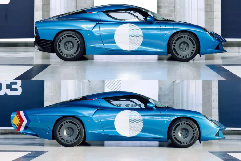 AGTZ Twin Tail o cómo tener dos carrocerías con un mismo coche 8 Motor16 AGTZ Twin Tail alpine a110 comparacion Motor16