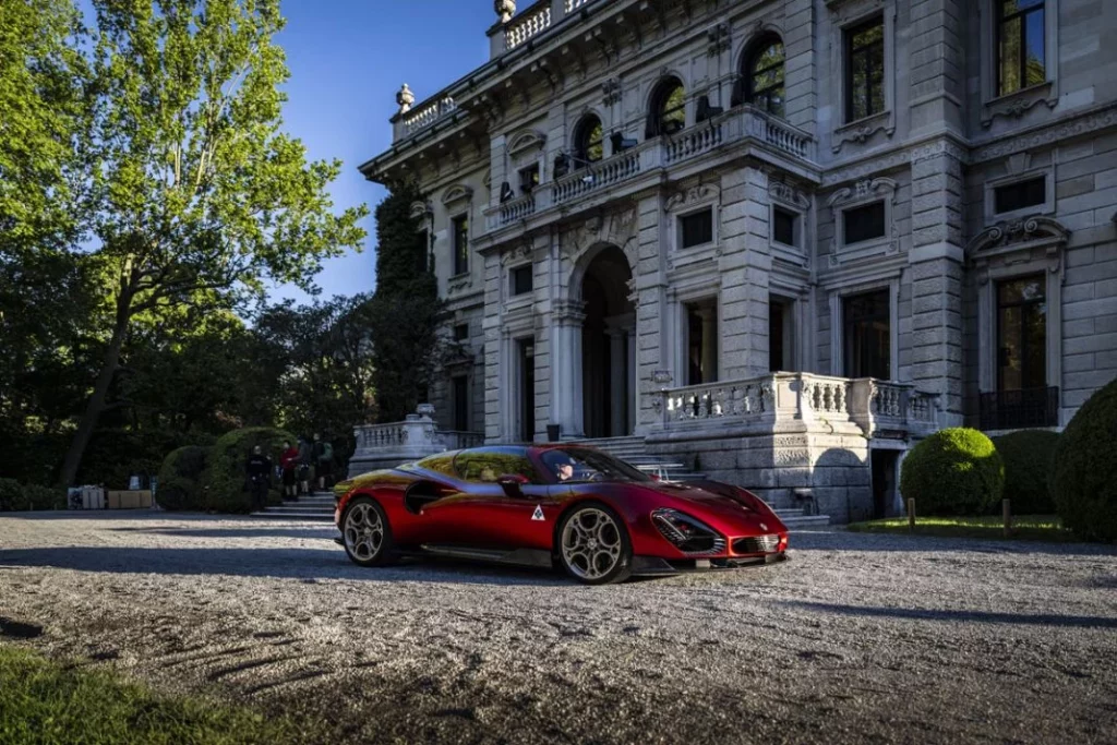 Los dos Alfa Romeo que hacen historia en Villa del Este 7 Motor16 ALFA 33 STRADALE VILLA DEL ESTE 1 Motor16
