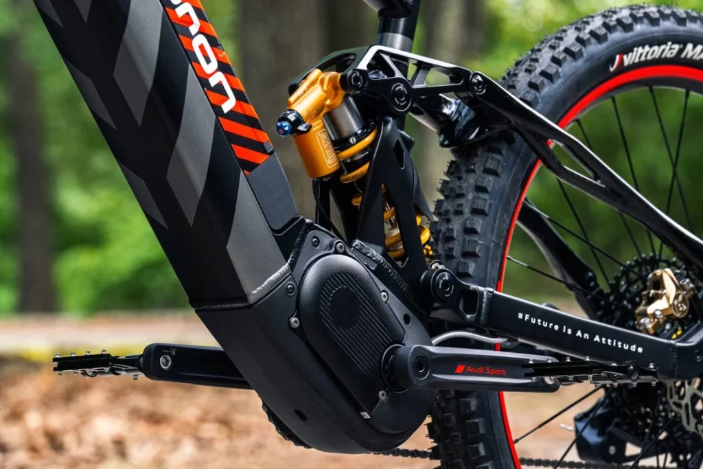 Bicicleta electrica Audi Fantic 10 Motor16