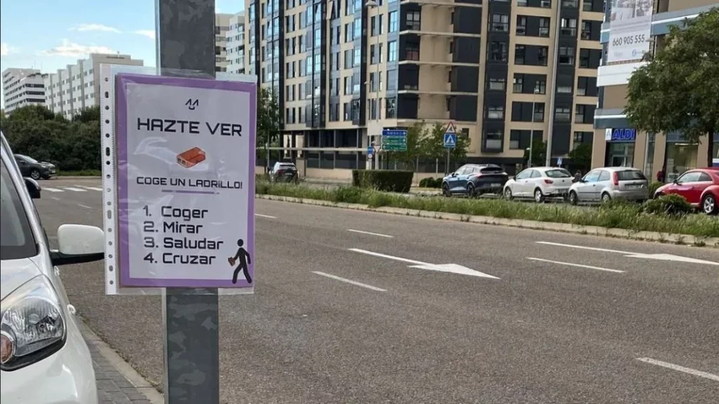 Desde Vancouver llega a Madrid esta 'moda' para que los coches siempre paren en un paso de peatones y que se hizo viral 52 Motor16 viral