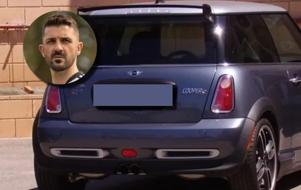 ¿Qué características tiene el Mini Cooper de David Villa?