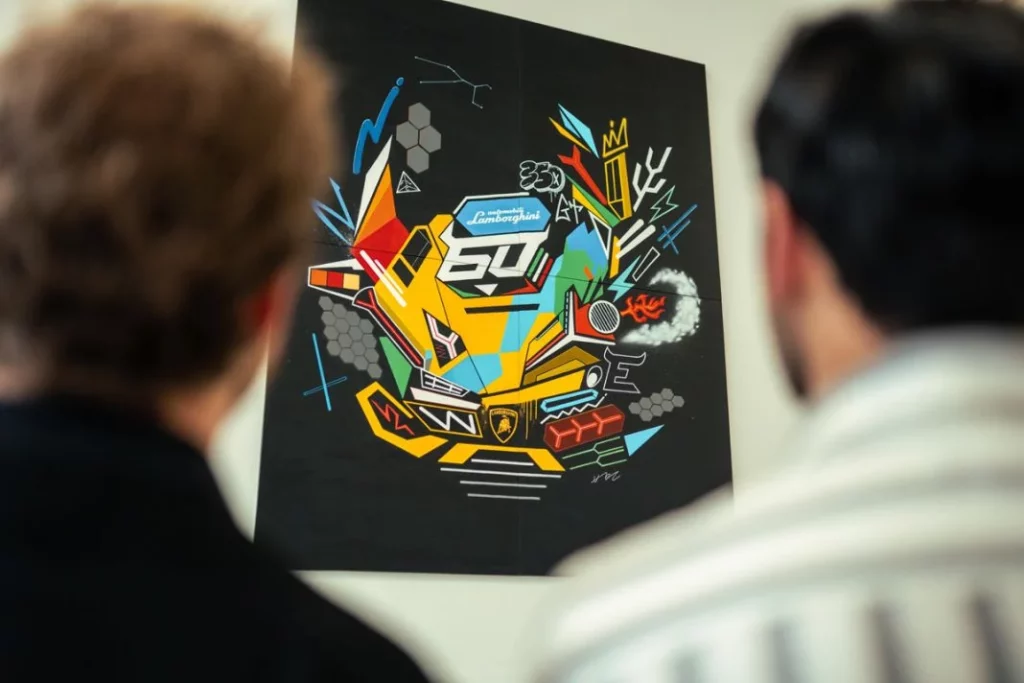 Lamborghini: 100 obras de arte para celebrar 60 años de innovación y diseño 17 Motor16 EXPO Lamborghini 202417 Motor16
