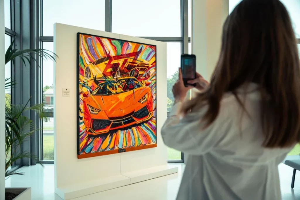 Lamborghini: 100 obras de arte para celebrar 60 años de innovación y diseño 2 Motor16 EXPO Lamborghini 20242 Motor16