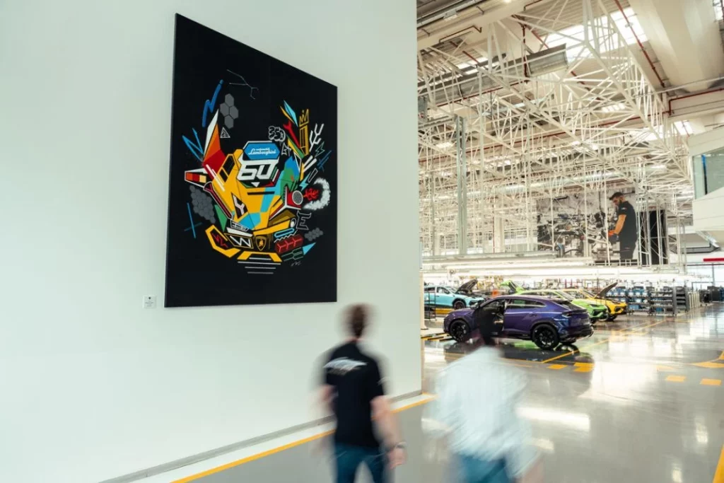 Lamborghini: 100 obras de arte para celebrar 60 años de innovación y diseño 23 Motor16 EXPO Lamborghini 202423 Motor16
