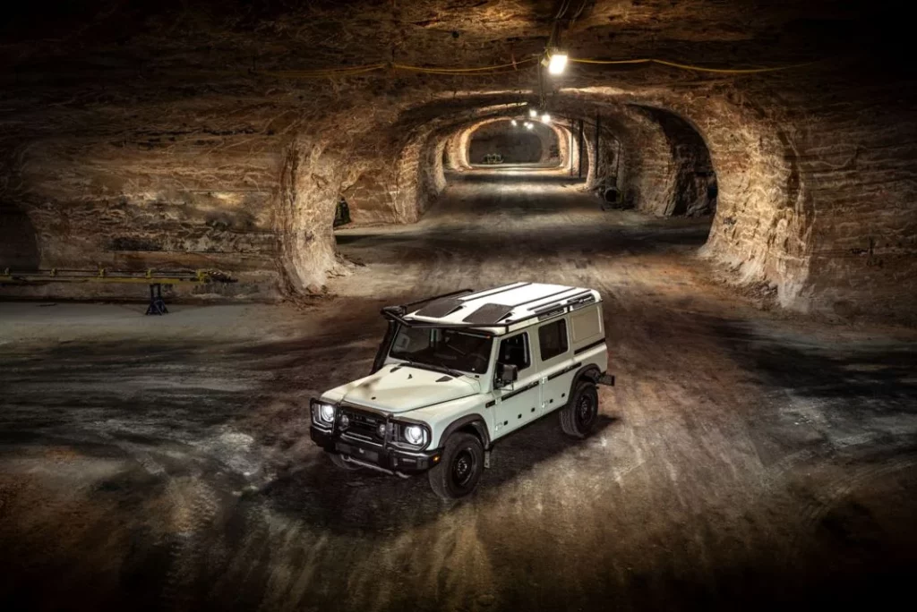 El Ineos Grenadier demuestra su capacidad a 1.300 metros de profundidad 2 Motor16 INEOS Grenadier Underground Testing Zielitz 1 Motor16