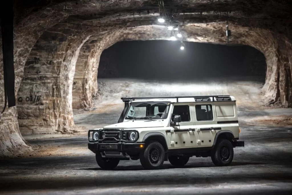 El Ineos Grenadier demuestra su capacidad a 1.300 metros de profundidad 5 Motor16 INEOS Grenadier Underground Testing Zielitz 3 Motor16