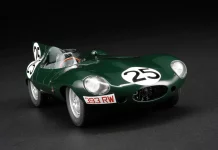 Jaguar D-Type 1956, la joya de carreras que Amalgam ha creado para tu vitrina